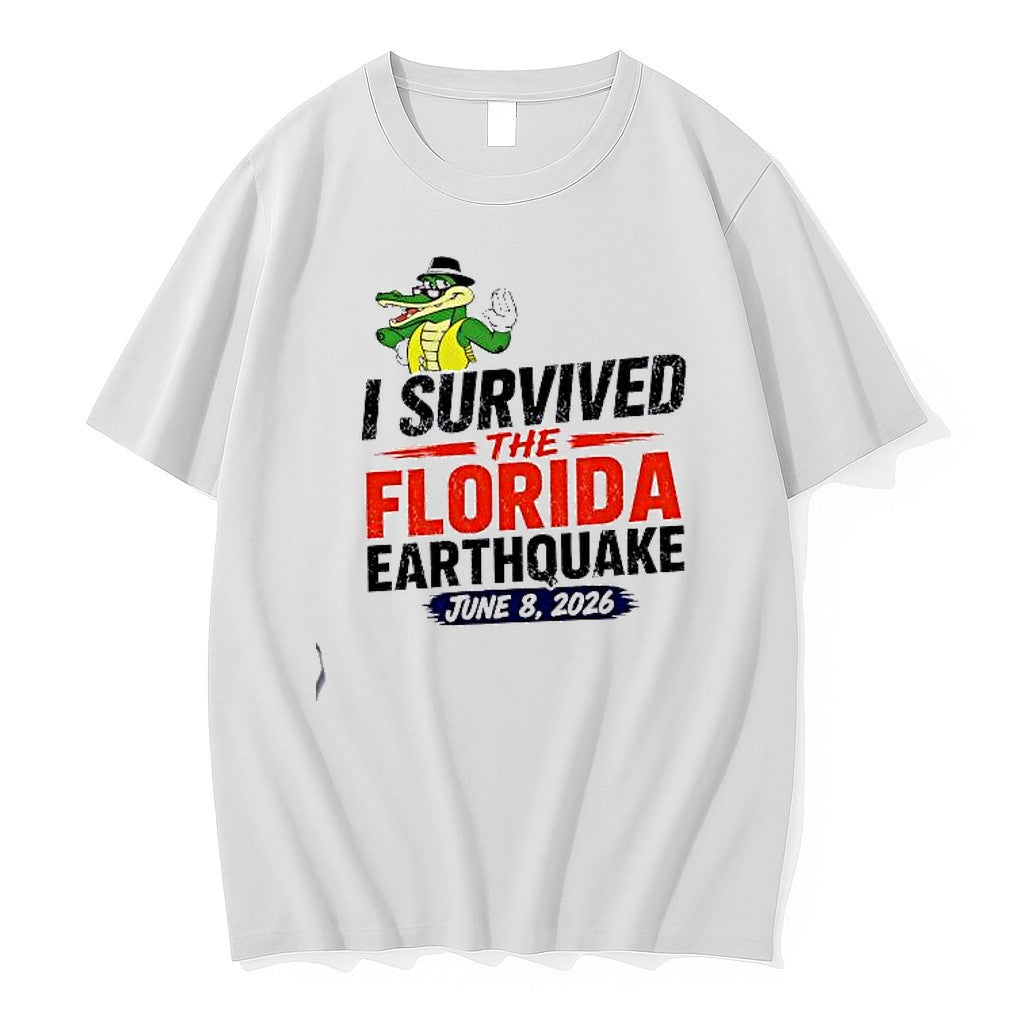 Original I Survived The Florida Earthquake 2026 Tshirts Jpg