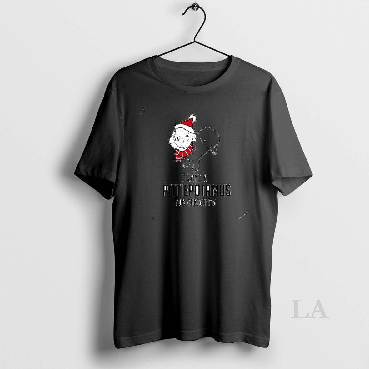 Original I Want A Pittiepotamus For Christmas T-Shirts, Hoodie, Sweatshirt | PopFlextees.com