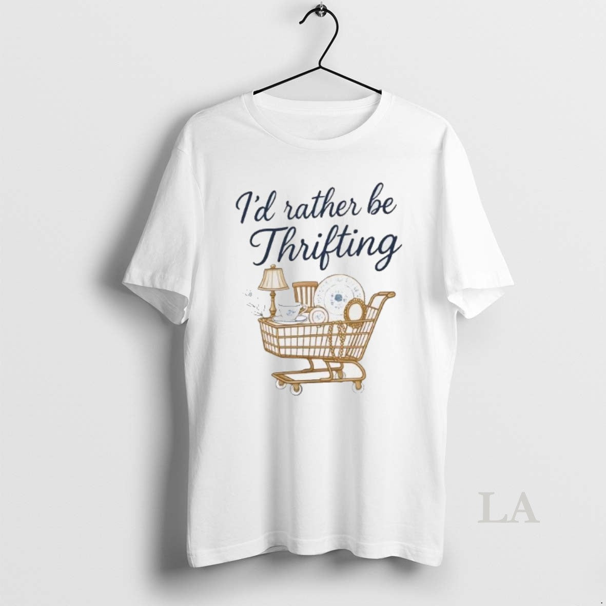 Original Id Rather Be Thrifting T-Shirts, Hoodie, Sweatshirt | PopFlextees.com
