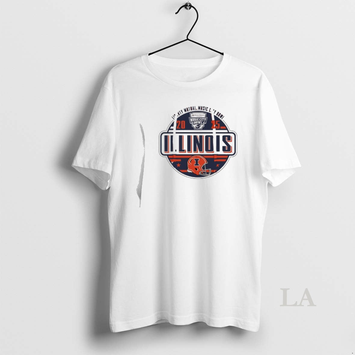 Original Illinois Football 2025 Music City Bowl Logo T-Shirts, Hoodie, Sweatshirt | PopFlextees.com