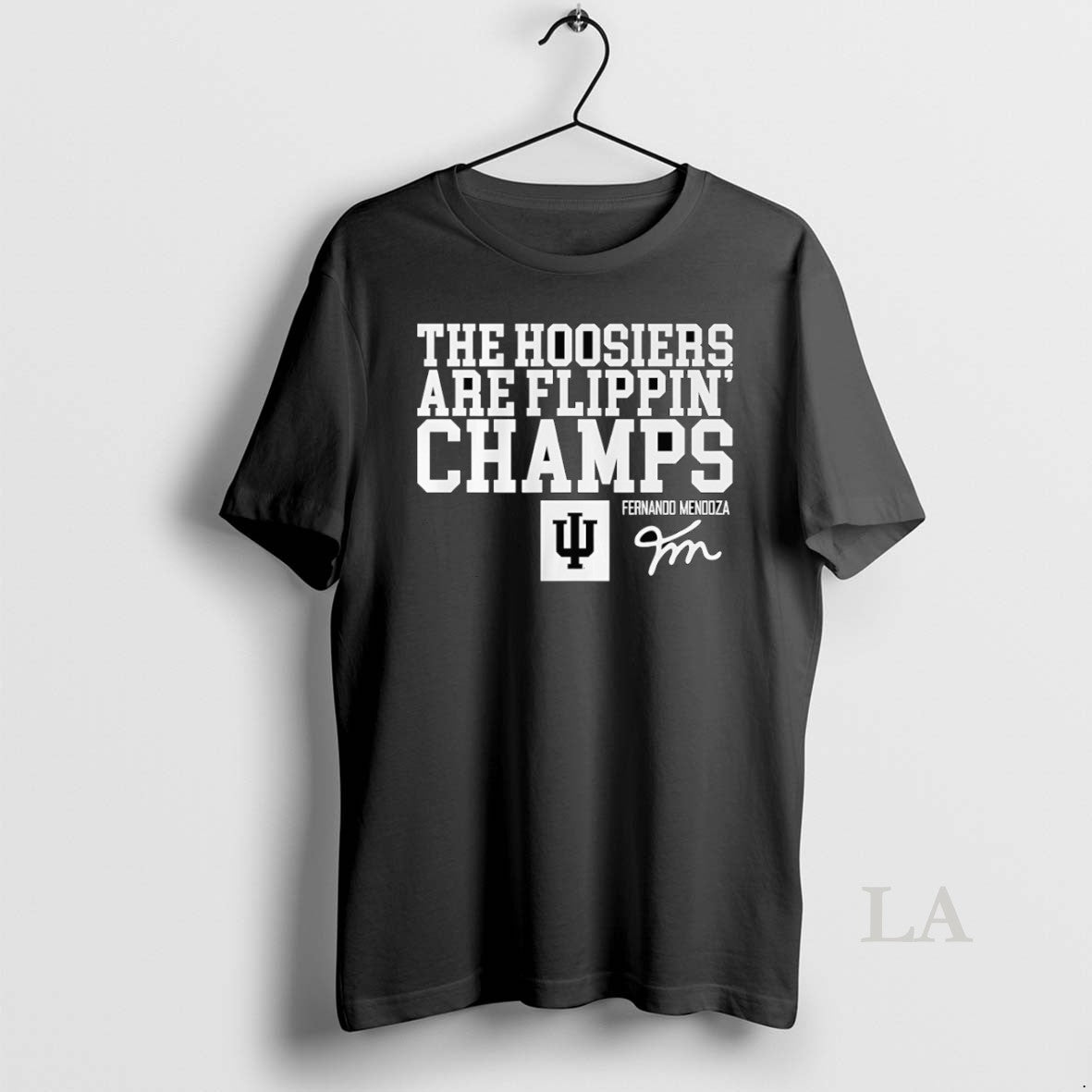Original Indiana Football Fernando Mendoza The Hoosiers Are Flippin Champs T-Shirts, Hoodie, Sweatshirt | PopFlextees.com