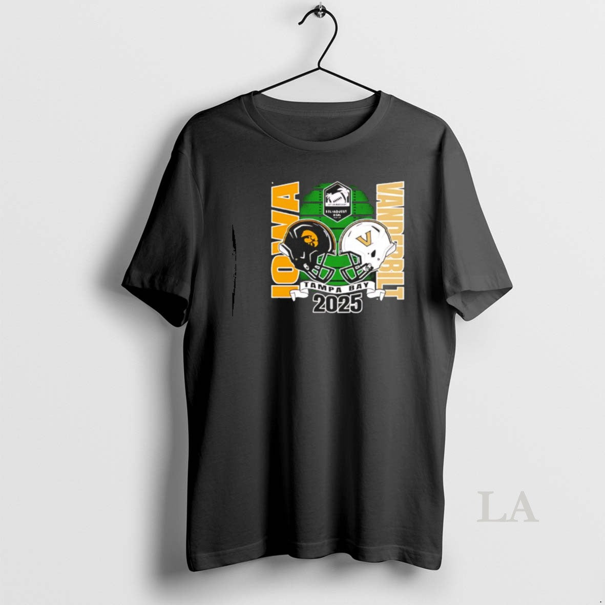 Original Iowa Hawkeyes Vs Vanderbilt 2025 Reliaquest Bowl Head To Head T-Shirts, Hoodie, Sweatshirt | PopFlextees.com