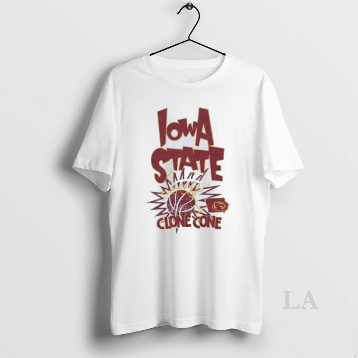 Original Iowa State Basketball Slam Clone Cone T-Shirts, Hoodie, Sweatshirt | PopFlextees.com