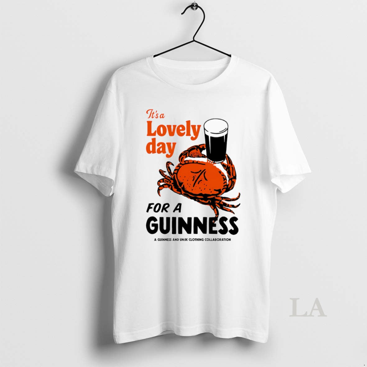 Original Its A Lovely Day For Guinness Guinness Crab T-Shirts, Hoodie, Sweatshirt | PopFlextees.com