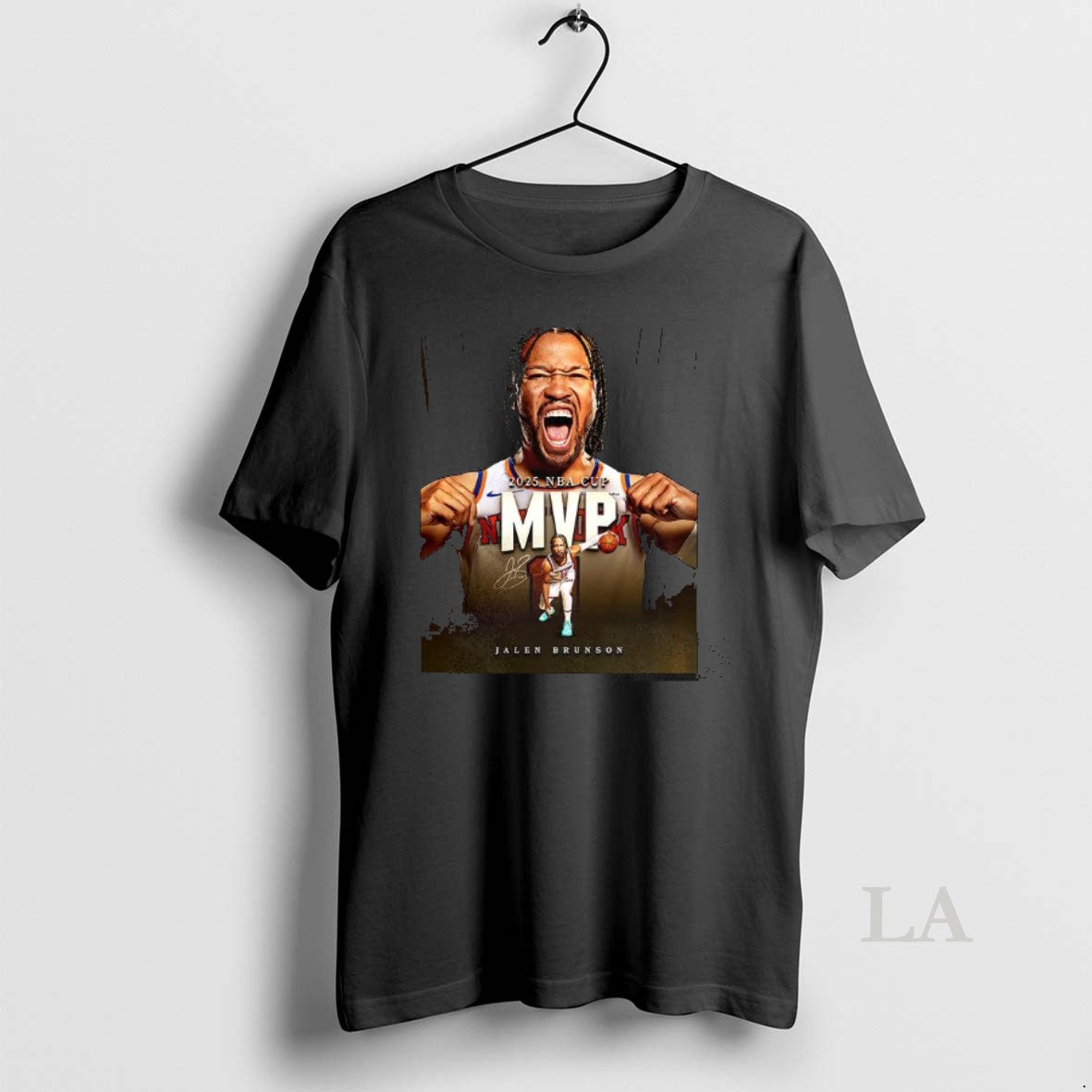 Original Jalen Brunson Mvp 2025 Nba Cup Champions Signature T-Shirts, Hoodie, Sweatshirt | PopFlextees.com