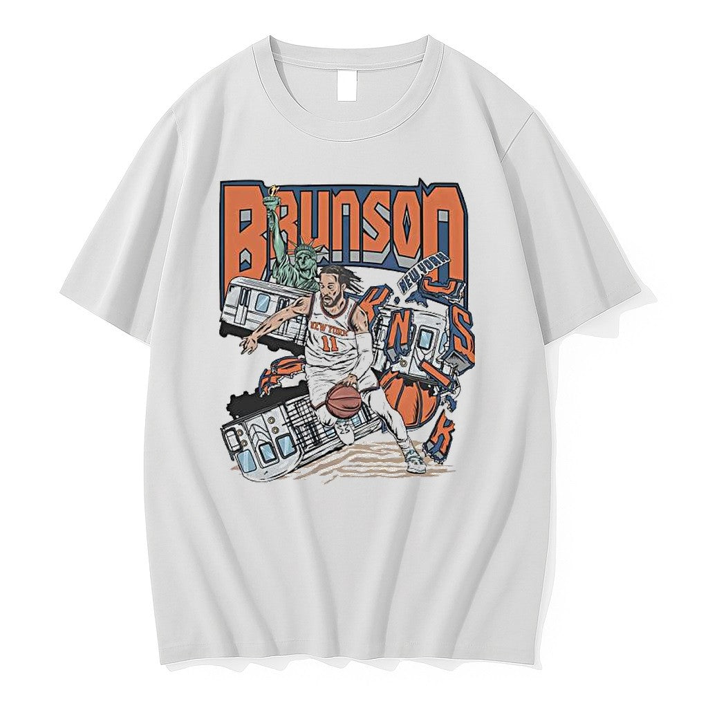 Original Jalen Brunson New York Knicks Nba Finals 2026 Brunson Dribble Tshirts