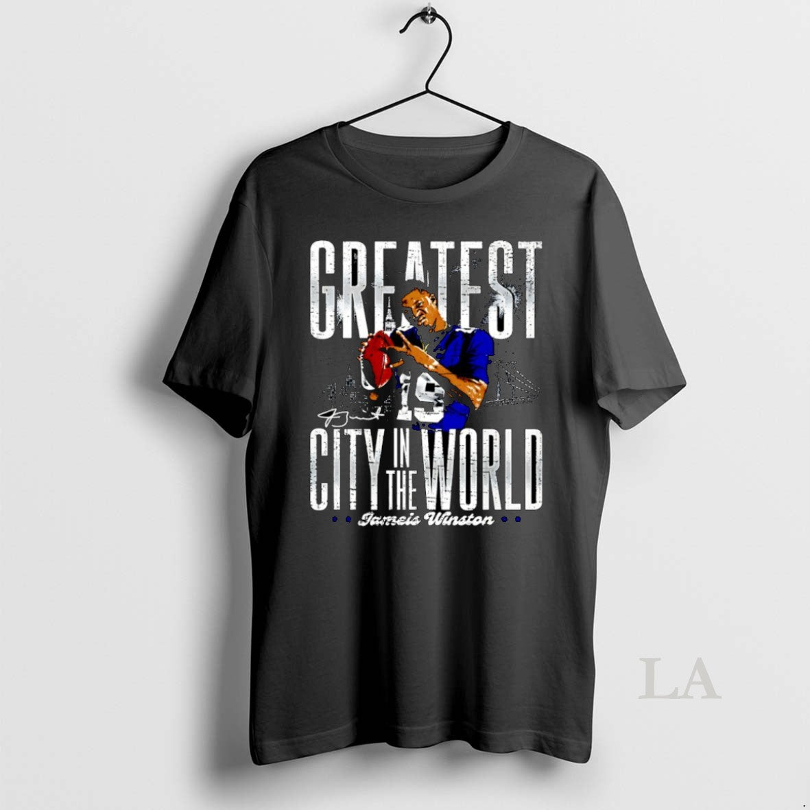 Original Jameis Winston New York Giants Greatest City In The World Signature T-Shirts, Hoodie, Sweatshirt | PopFlextees.com