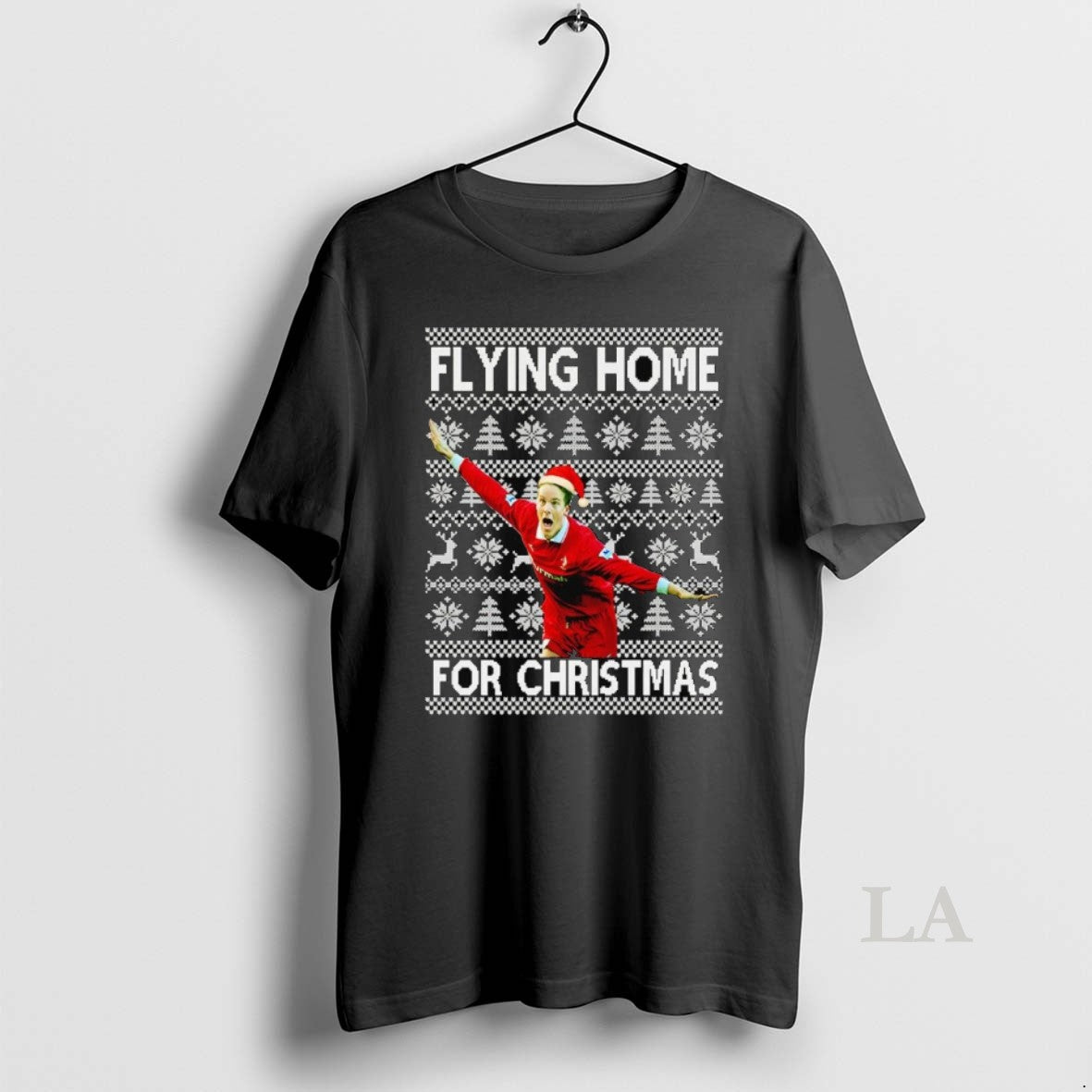 Original Jan Aage Fjortoft Swindon Town Fc Flying Home For Christmas T-Shirts, Hoodie, Sweatshirt | PopFlextees.com