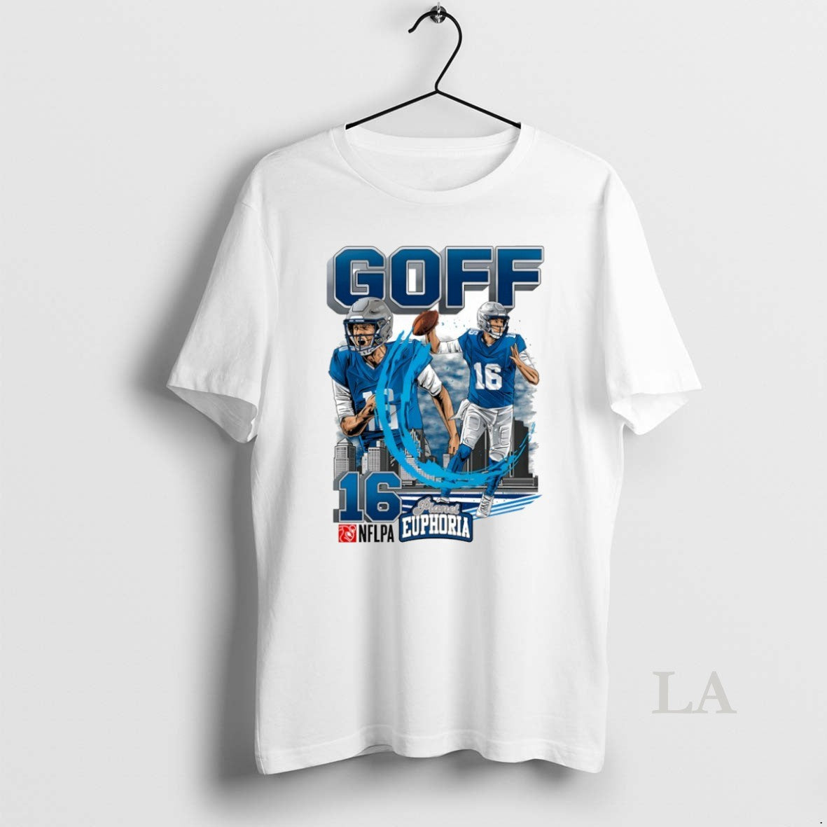 Original Jared Goff 16 Detroit Lions Football Comic Circle T-Shirts, Hoodie, Sweatshirt | PopFlextees.com