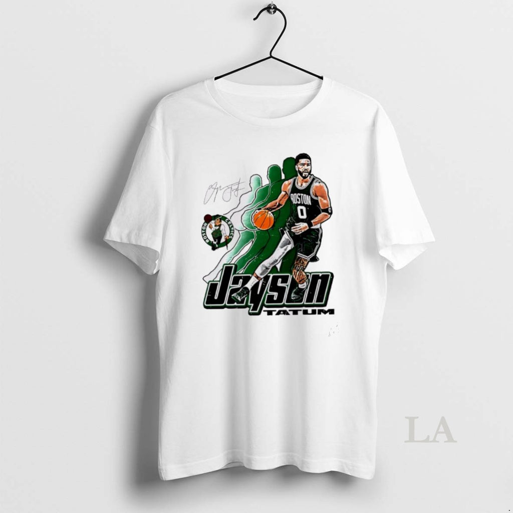Original Jayson Tatum Boston Celtics Signature 0 Retro Vibe Graphic T-Shirts, Hoodie, Sweatshirt | PopFlextees.com