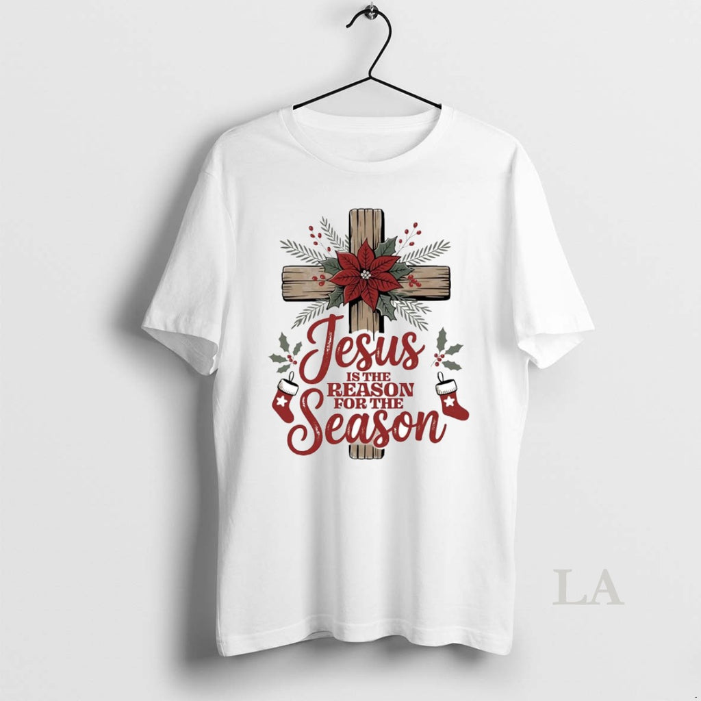 Original Jesus Is The Reason For The Season Christmas T-Shirts, Hoodie, Sweatshirt | PopFlextees.com