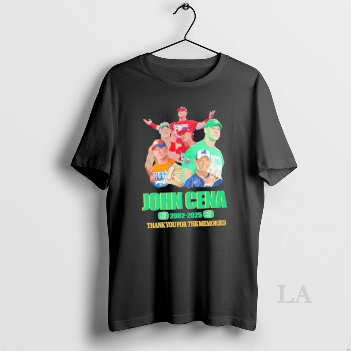Original John Cena 2002 2025 Thank You For The Memories Signature T-Shirts, Hoodie, Sweatshirt | PopFlextees.com