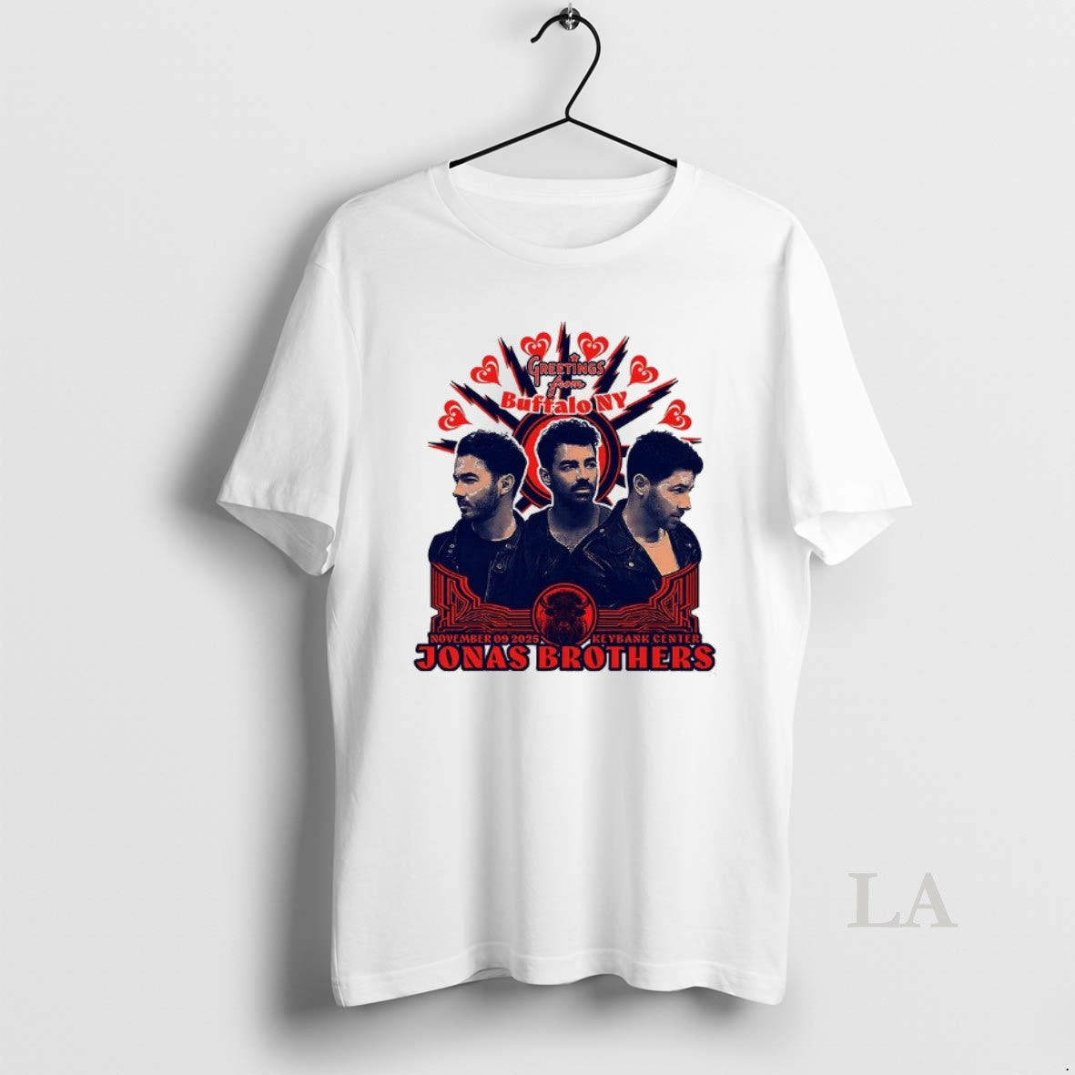 Original Jonas Greetings From Your Hometown Buffalo Ny Keybank Center 2025 T-Shirts, Hoodie, Sweatshirt | PopFlextees.com