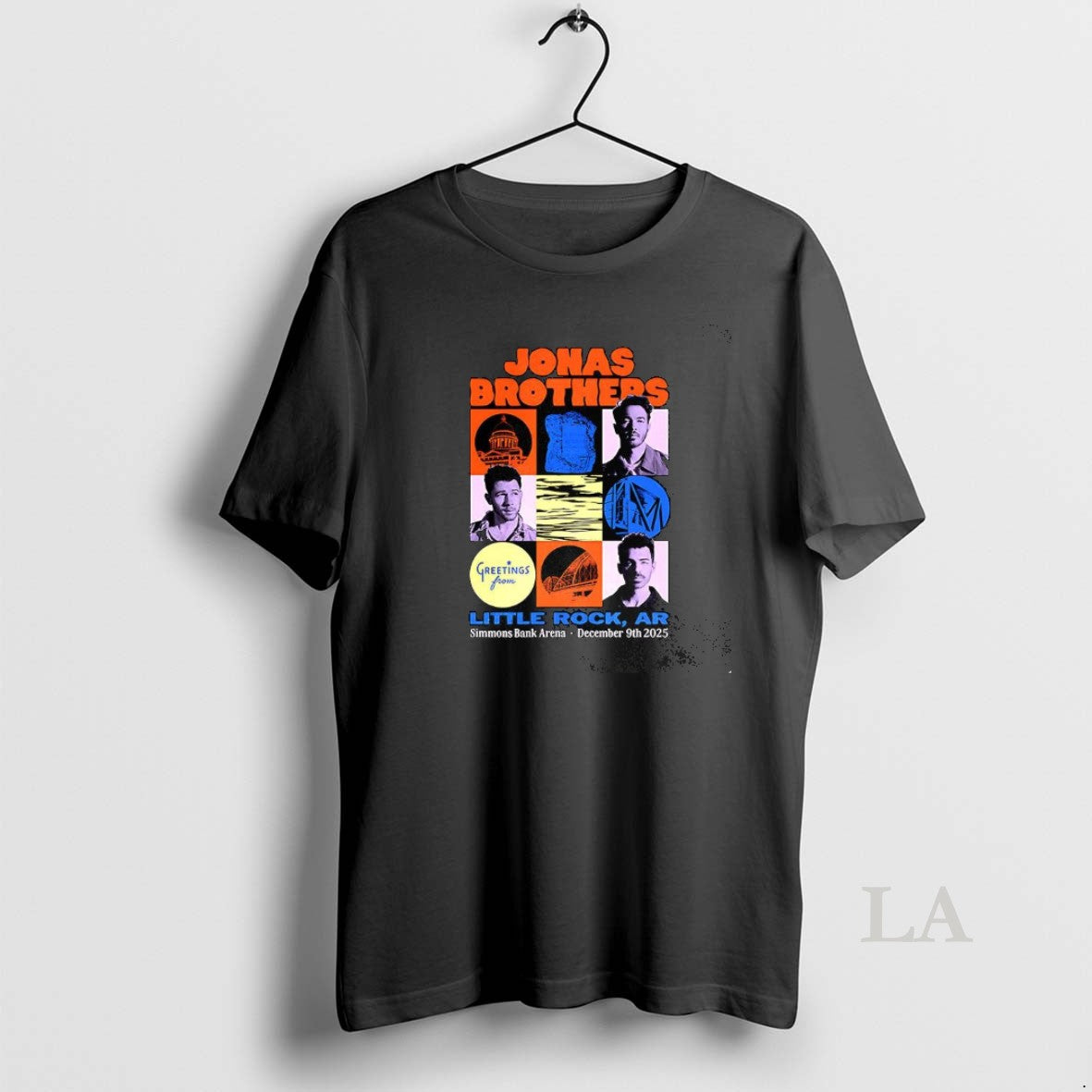 Original Jonas Little Rock Arkansas Simmons Bank Arena 2025 T-Shirts, Hoodie, Sweatshirt | PopFlextees.com