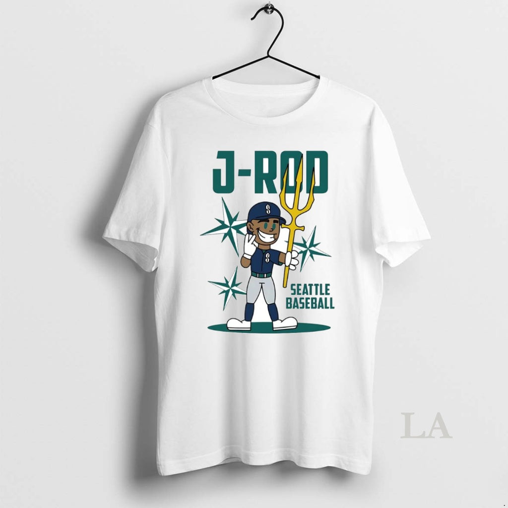 Original Julio Rodriguez J Rod Cartoon Seattle Mariners T-Shirts, Hoodie, Sweatshirt | PopFlextees.com