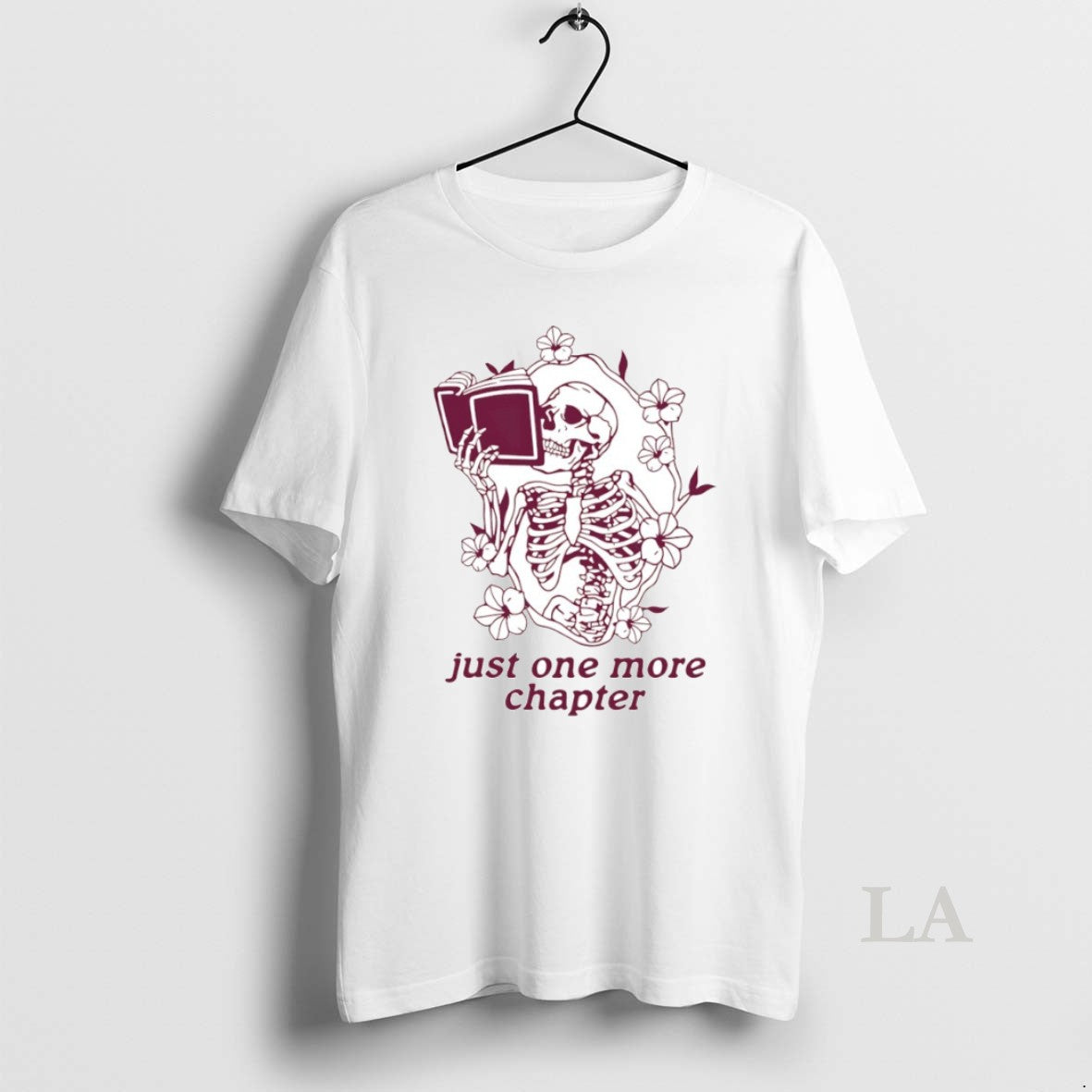 Original Just One More Chapter Skeleton Circle T-Shirts, Hoodie, Sweatshirt | PopFlextees.com