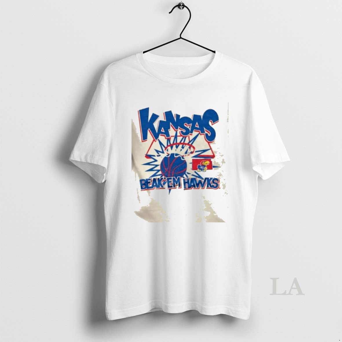 Original Kansas Jayhawks Beak Em Hawks Slam T-Shirts, Hoodie, Sweatshirt | PopFlextees.com