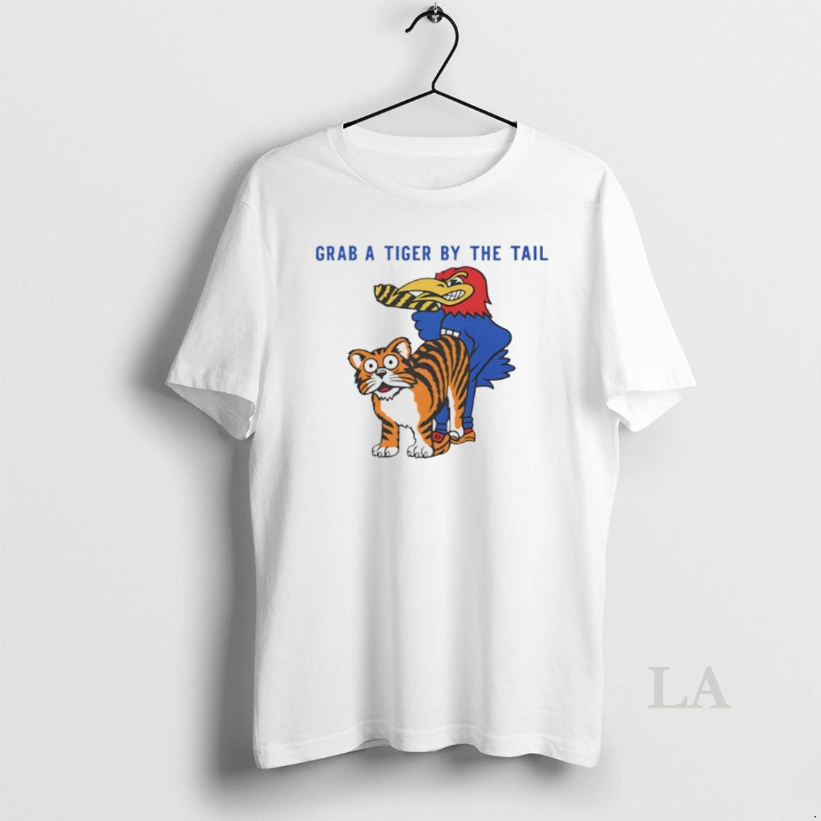 Original Kansas Vs Missouri Rivalry Grab A Tiger By The Tail T-Shirts, Hoodie, Sweatshirt | PopFlextees.com