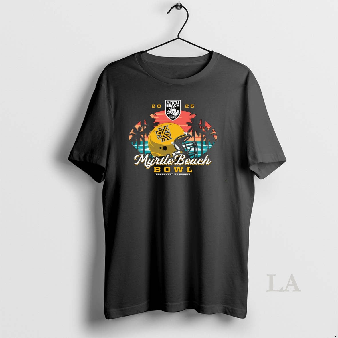 Original Kennesaw State Owls 2025 Myrtle Beach Bowl Helmet Presented By Engine T-Shirts, Hoodie, Sweatshirt | PopFlextees.com