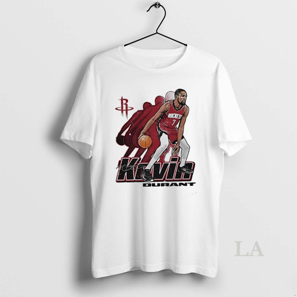 Original Kevin Durant Houston Rockets Signature 7 Retro Vibe Graphic T-Shirts, Hoodie, Sweatshirt | PopFlextees.com