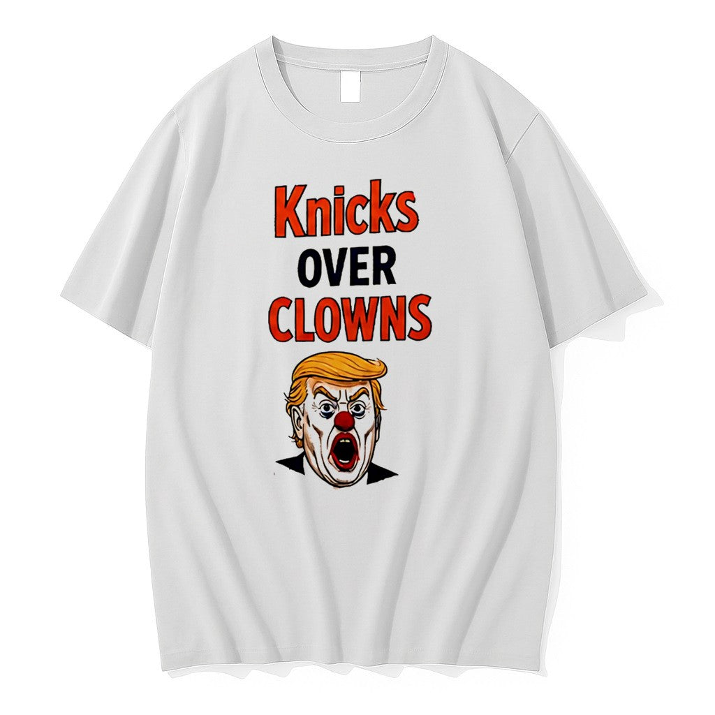 Original Knicks Over Clowns Trump Funny Tee Tshirts Jpg