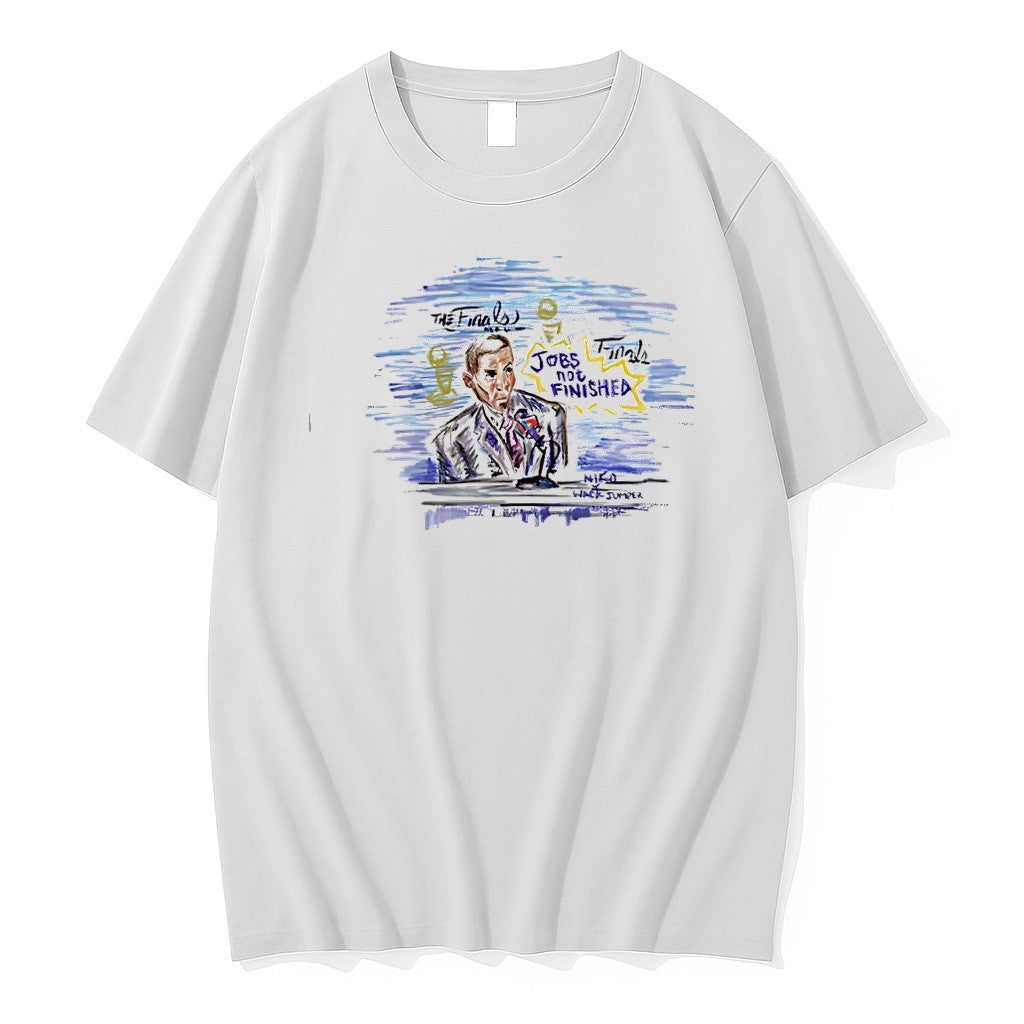 Original Kobe Job Not Finished The Ginals Paint Graphic Tshirts Jpg