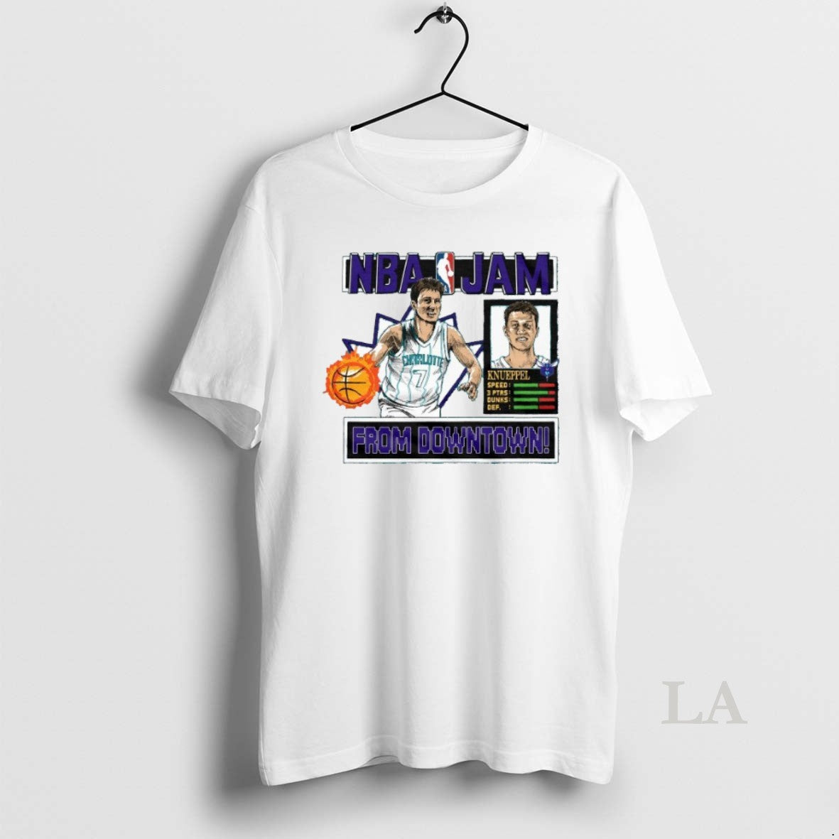 Original Kon Knueppel Nba Jam From Downtown Charlotte Hornets T-Shirts, Hoodie, Sweatshirt | PopFlextees.com
