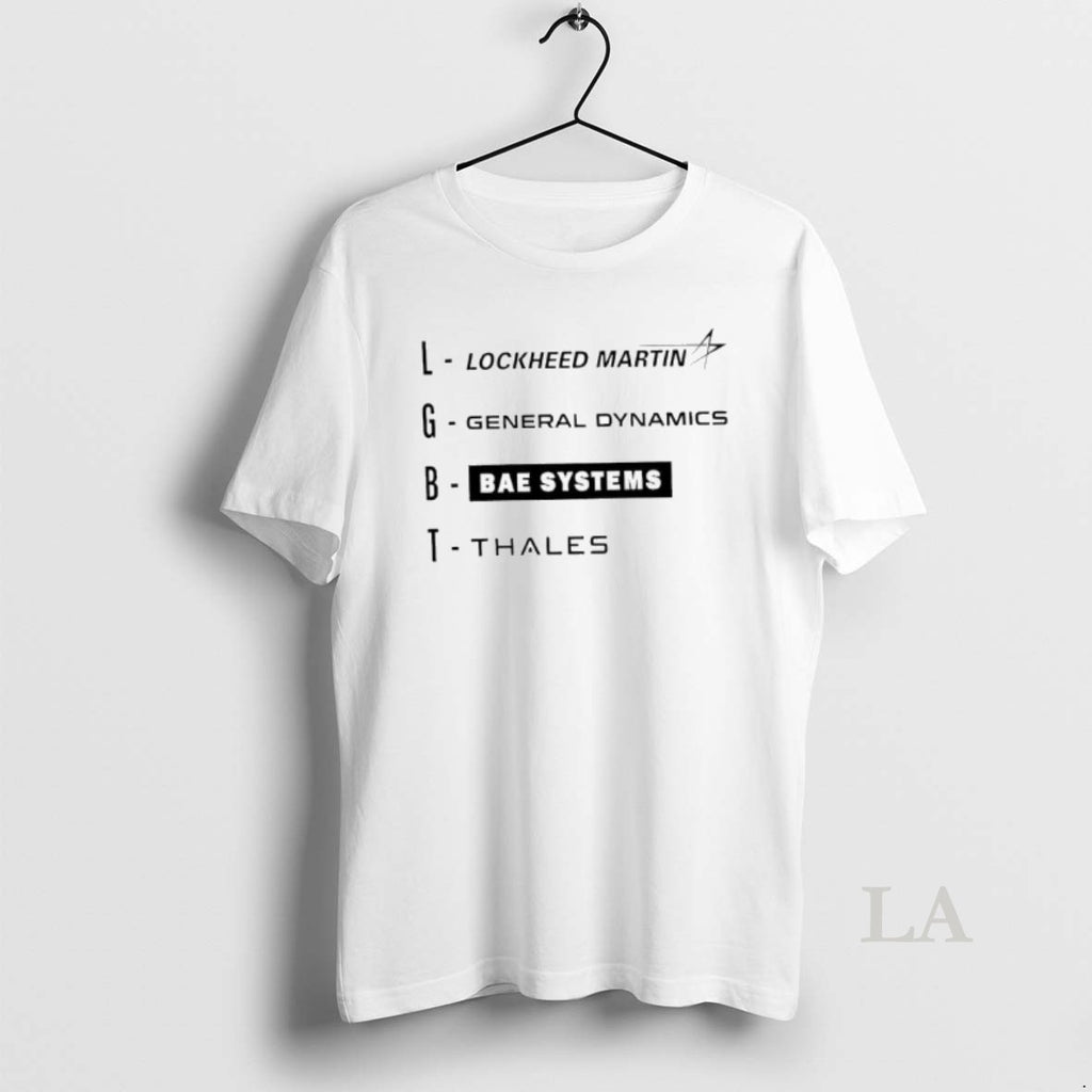 Original Lgbt Lockheed Martin General Dynamics Bae Systems Thales T-Shirts, Hoodie, Sweatshirt | PopFlextees.com