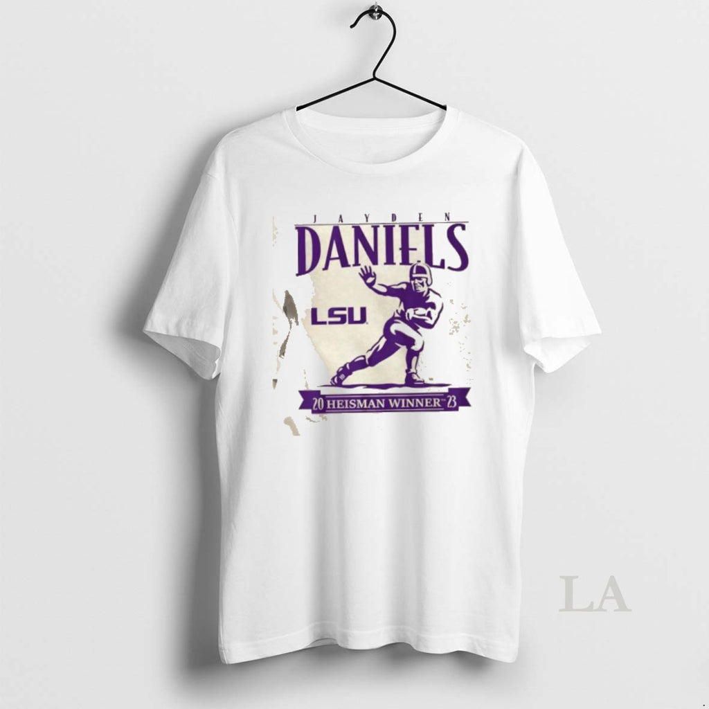 Original Lsu Football Jayden Daniels Heisman Trophy T-Shirts, Hoodie, Sweatshirt | PopFlextees.com