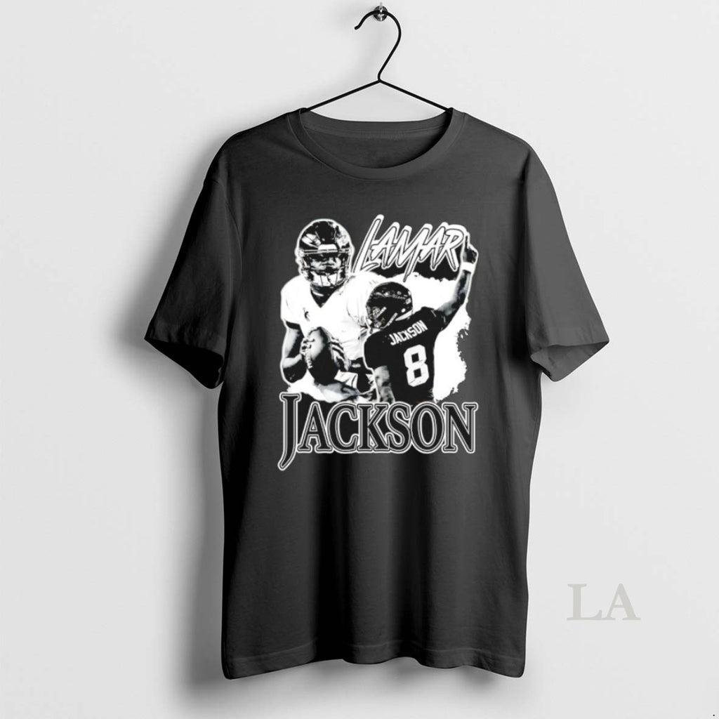Original Lamar Jackson Baltimore Ravens Quarterback Graphic T-Shirts, Hoodie, Sweatshirt | PopFlextees.com