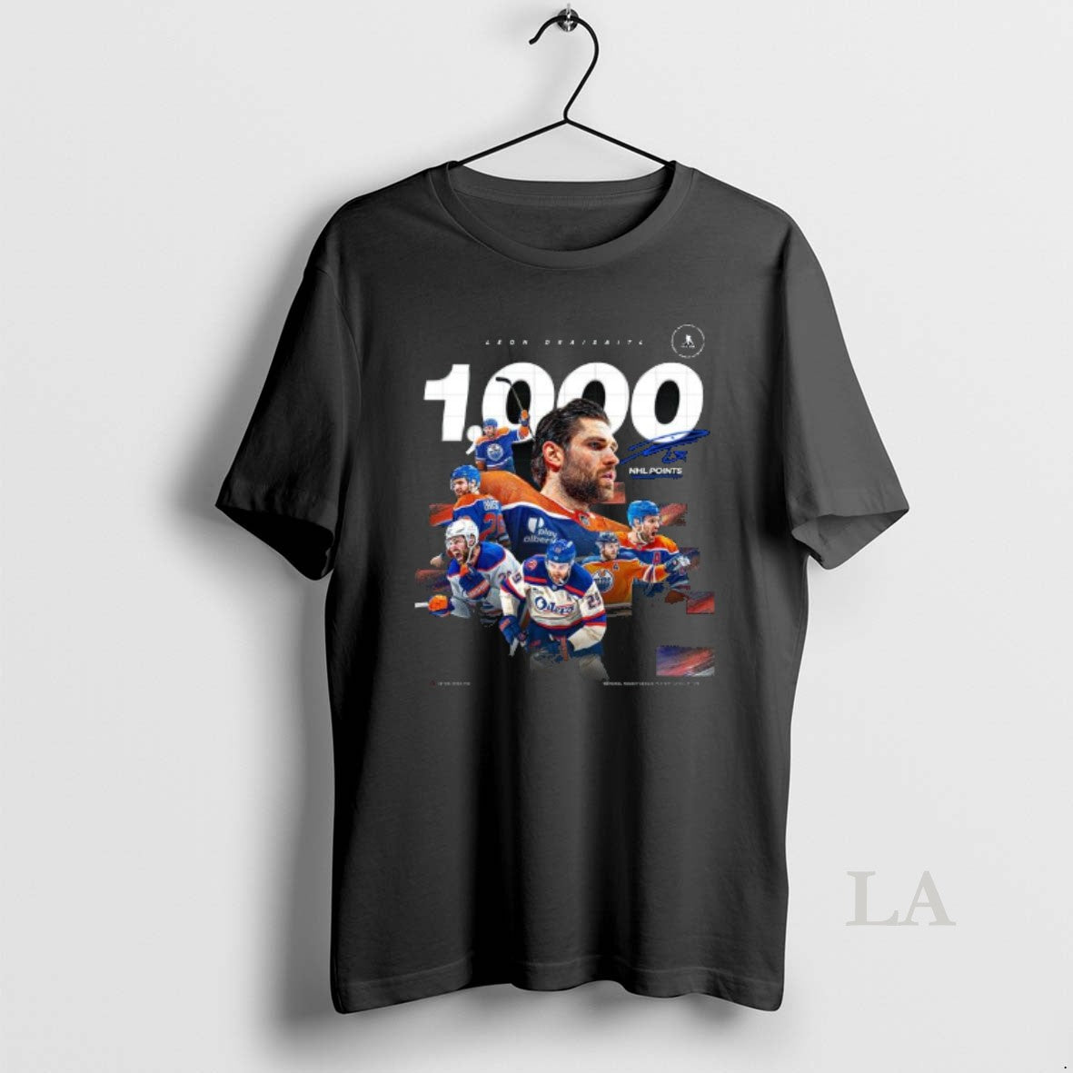 Original Leon Draisaitl On 1000 Nhl Career Points T-Shirts, Hoodie, Sweatshirt | PopFlextees.com