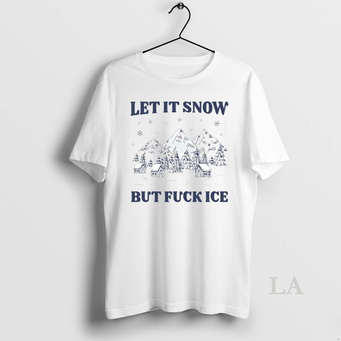 Original Let It Snow But Fck Ice Circle T-Shirts, Hoodie, Sweatshirt | PopFlextees.com