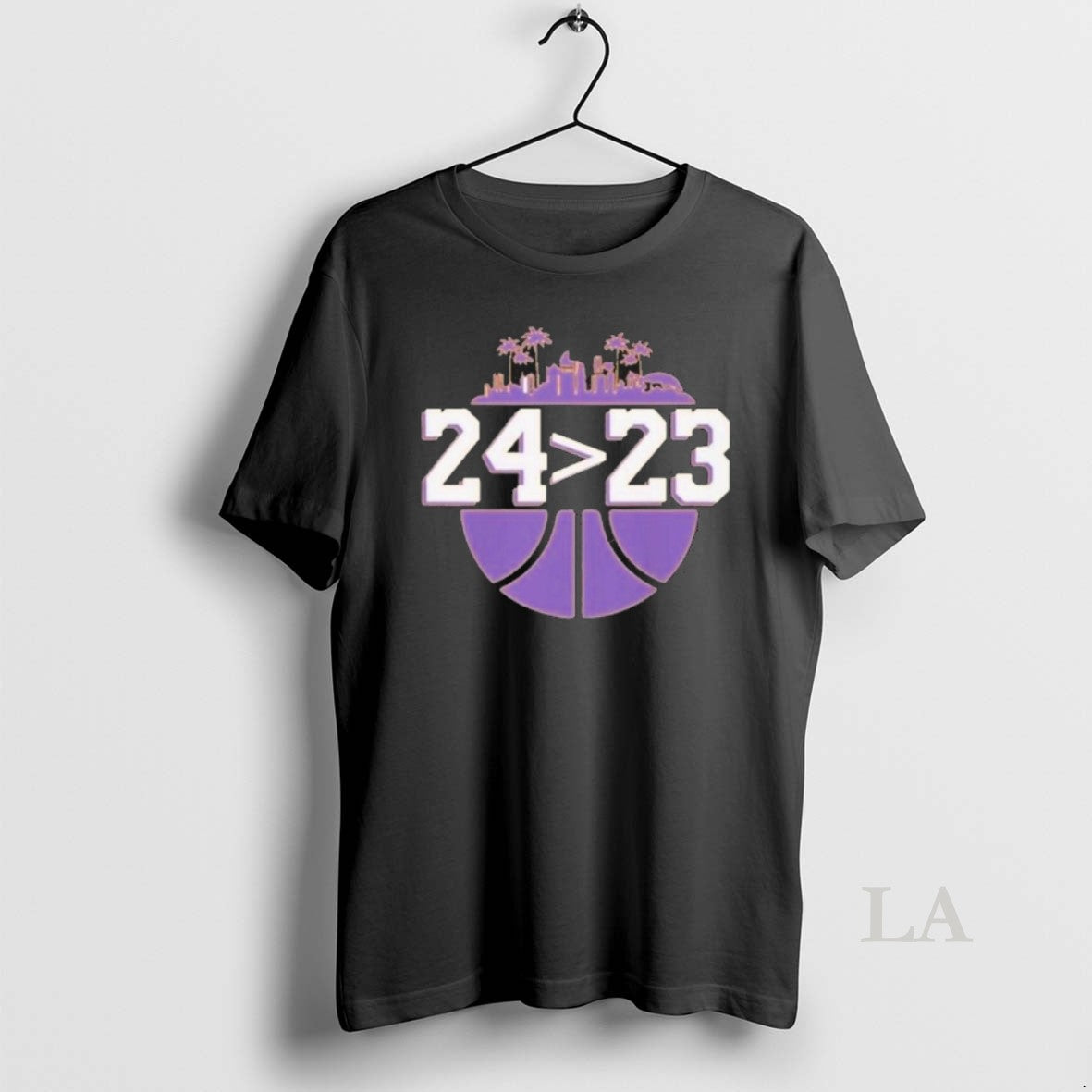 Original Los Angeles Lakers Kobe 24 Over 23 Lebron T-Shirts, Hoodie, Sweatshirt | PopFlextees.com