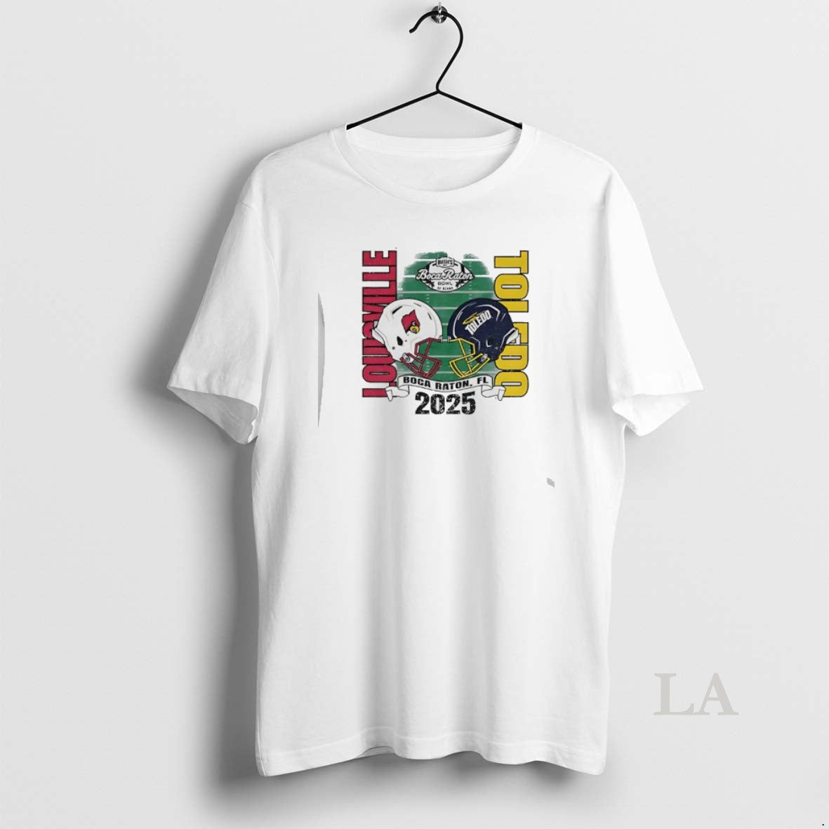 Original Louisville Cardinals Vs Toledo 2025 Boca Raton Bowl Head To Head T-Shirts, Hoodie, Sweatshirt | PopFlextees.com