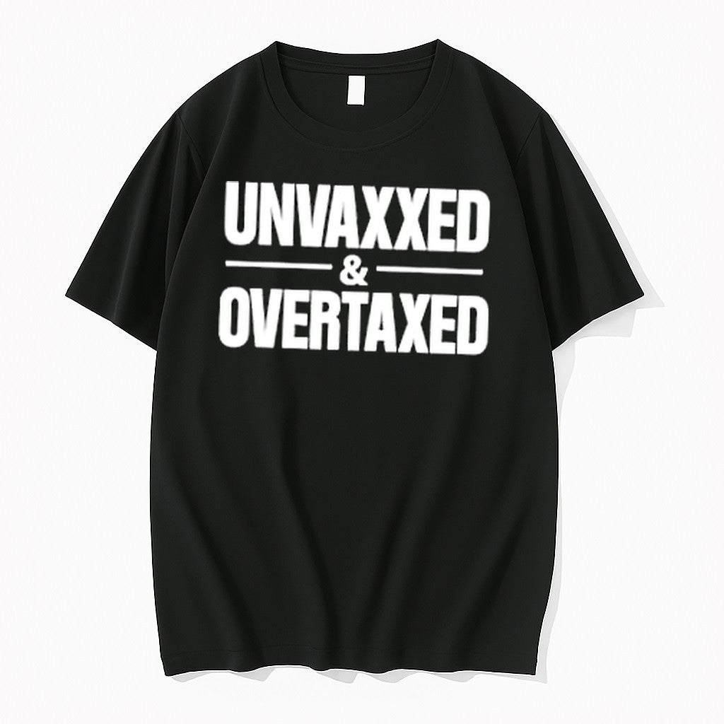 Original Luke Rudkowski Unvaxxed And Overtaxed Tshirts Jpg