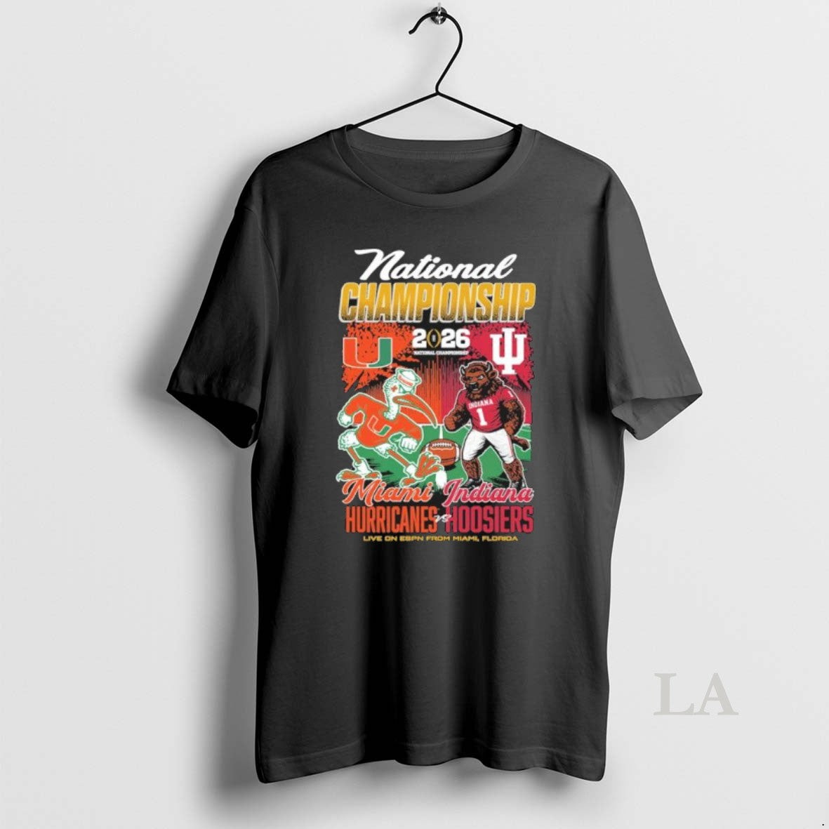 Original Mascot Iu Vs Miami 2026 Cfp National Championship T-Shirts, Hoodie, Sweatshirt | PopFlextees.com