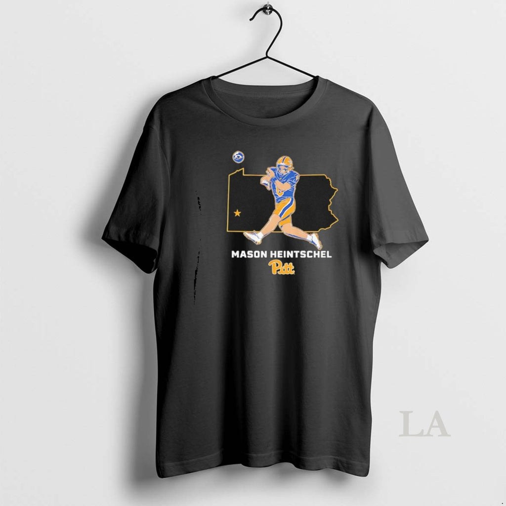 Original Mason Heintschel Pittsburgh Panthers Football State Star T-Shirts, Hoodie, Sweatshirt | PopFlextees.com