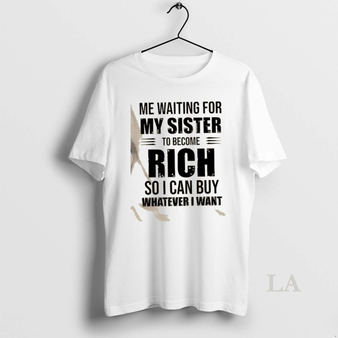 Original Me Waiting For My Sister To Become Rich So I Can Buy Whatever T-Shirts, Hoodie, Sweatshirt | PopFlextees.com