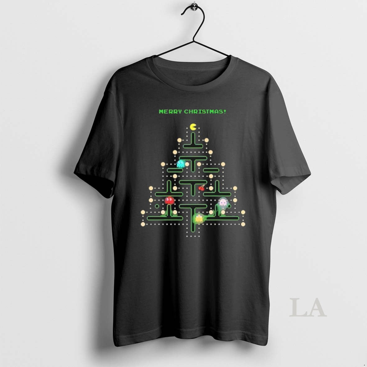 Original Merry Christmas Pac Man Tree T-Shirts, Hoodie, Sweatshirt | PopFlextees.com