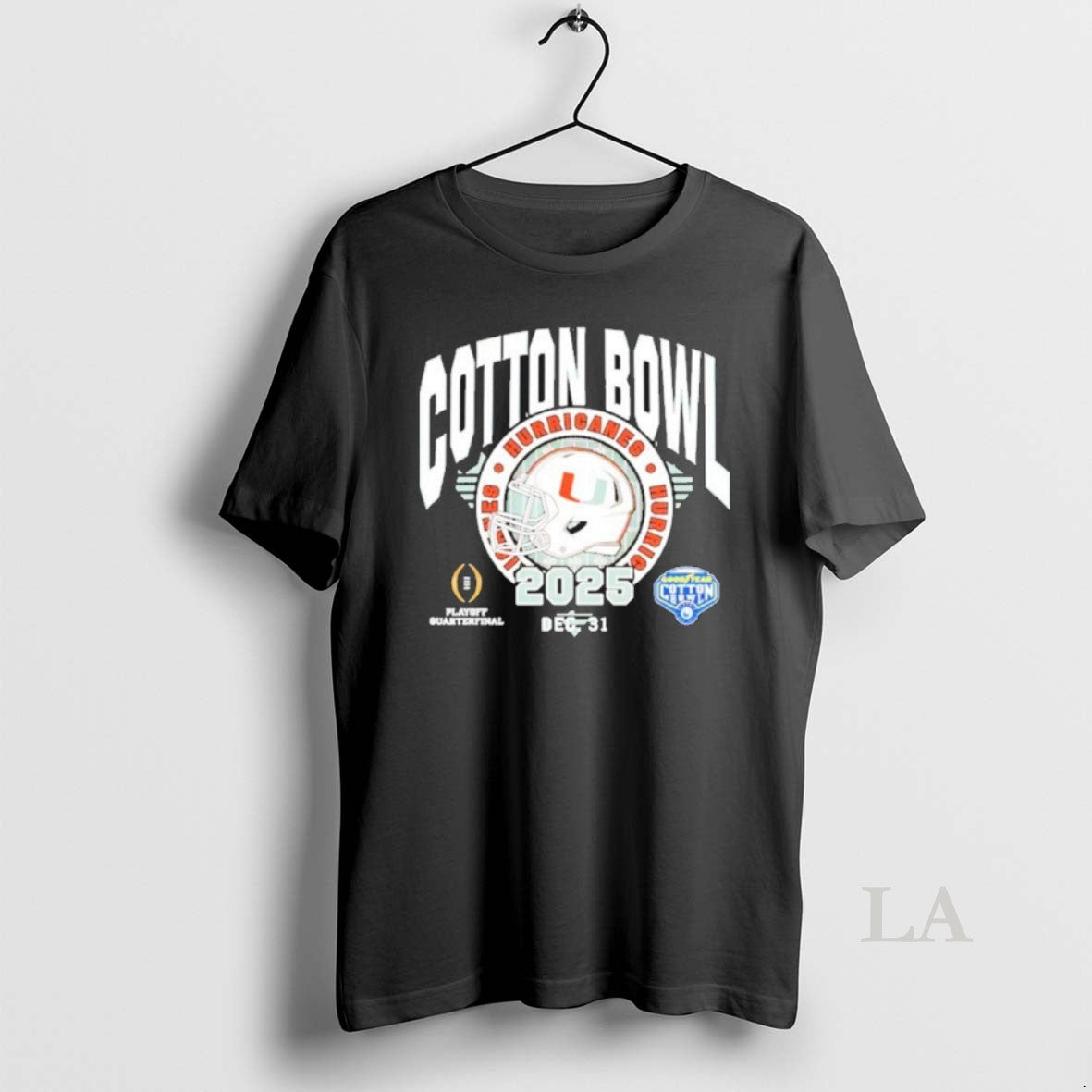Original Miami 2025 Cotton Bowl Dec 31 T-Shirts, Hoodie, Sweatshirt | PopFlextees.com