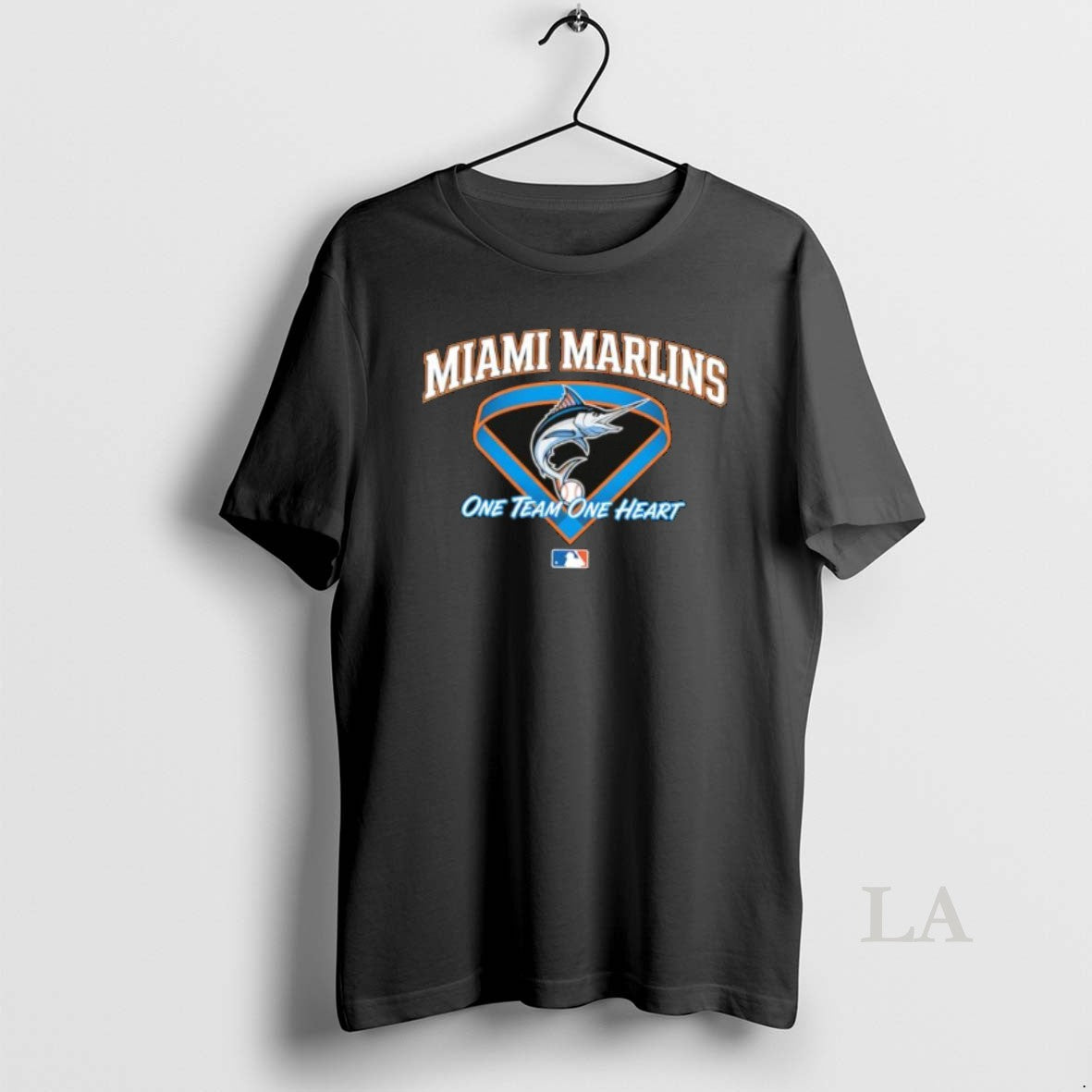 Original Miami Marlins One Team One Heart Mlb T-Shirts, Hoodie, Sweatshirt | PopFlextees.com