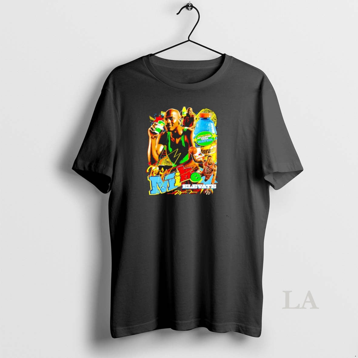 Original Michael Thirst Like Mike Elevate Graphic T-Shirts, Hoodie, Sweatshirt | PopFlextees.com