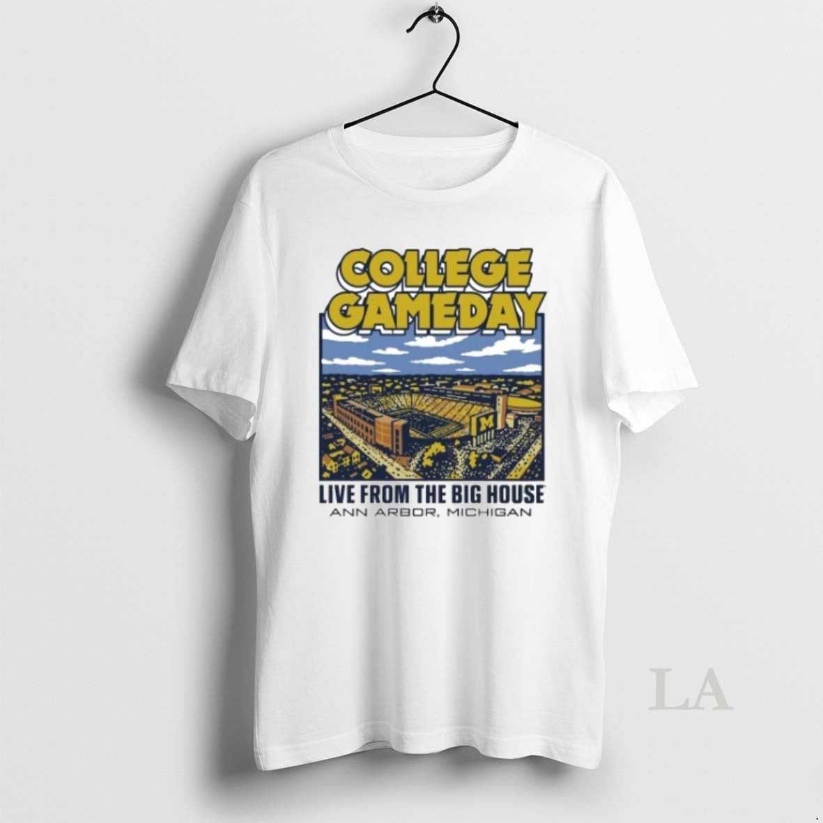 Original Michigan Wolverines College Gameday Live From The Big House Ann Arbor Michigan 2025 T-Shirts, Hoodie, Sweatshirt
