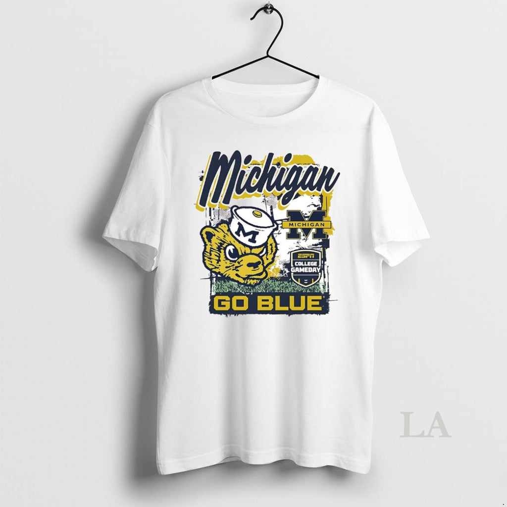 Original Michigan Wolverines College Gameday Go Blue T-Shirts, Hoodie, Sweatshirt | PopFlextees.com