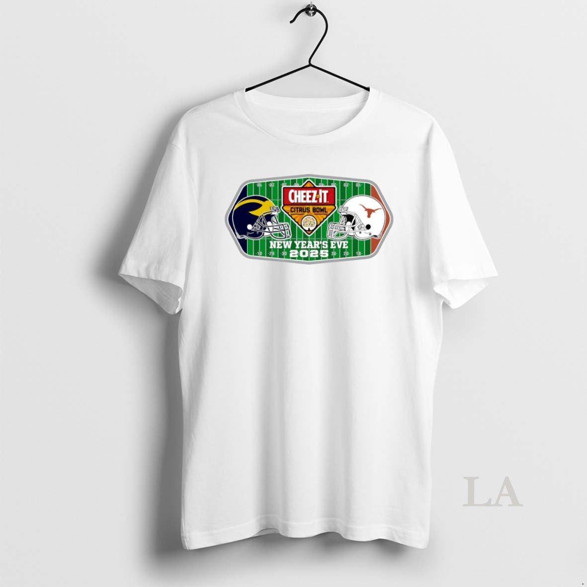 Original Michigan Wolverines Vs Texas Longhorns New Years Eve 2025 Citrus Bowl 2 Team Logo T-Shirts, Hoodie, Sweatshirt