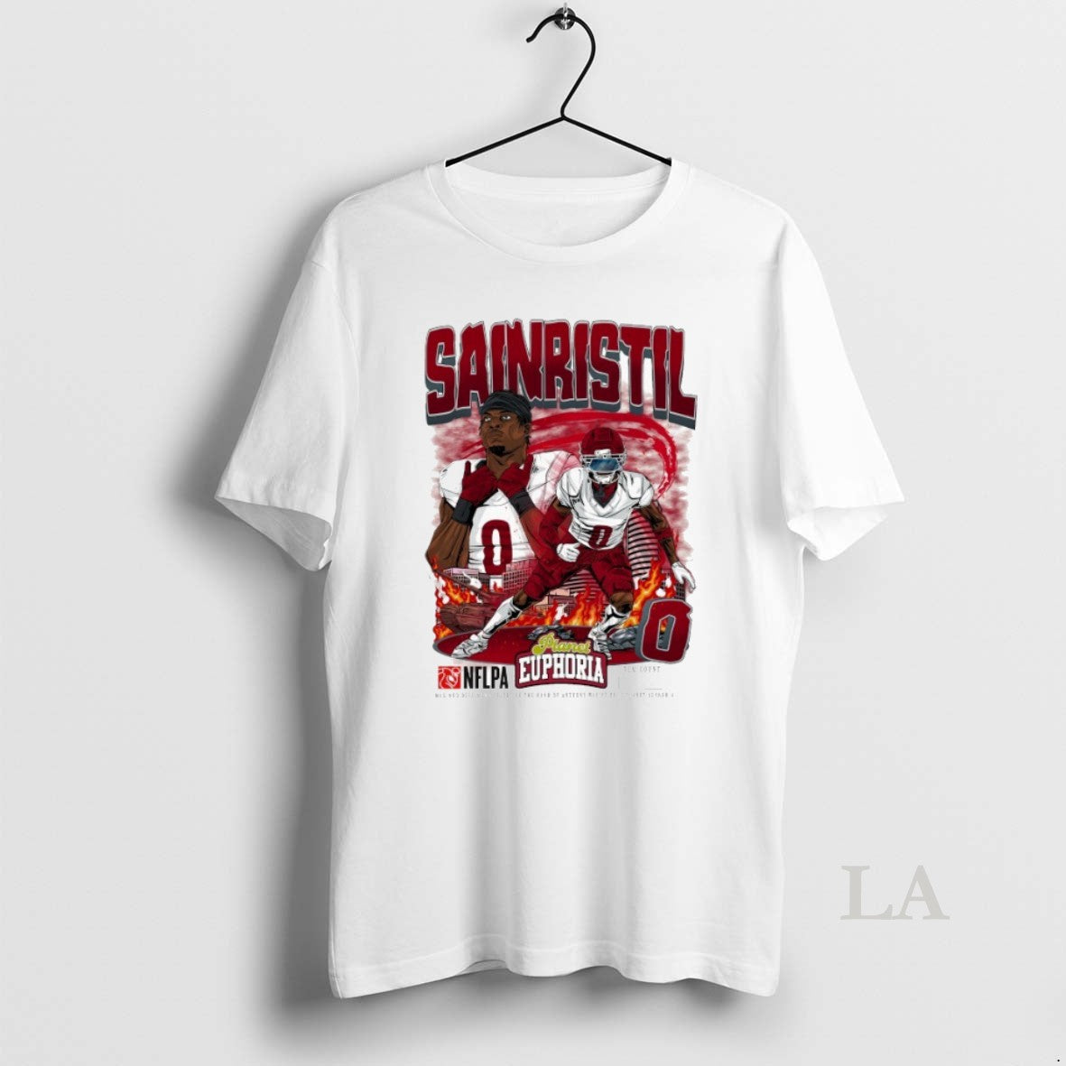 Original Mike Sainristil Planet Euphoria T-Shirts, Hoodie, Sweatshirt | PopFlextees.com