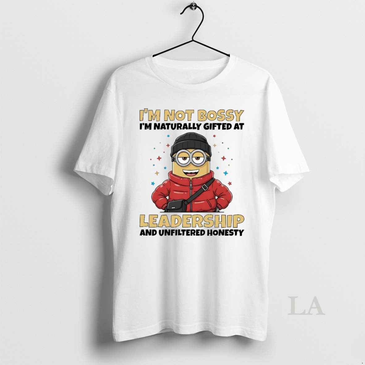 Original Minions Im Not Bossy Im Naturally Gifted At Leadership T-Shirts, Hoodie, Sweatshirt | PopFlextees.com