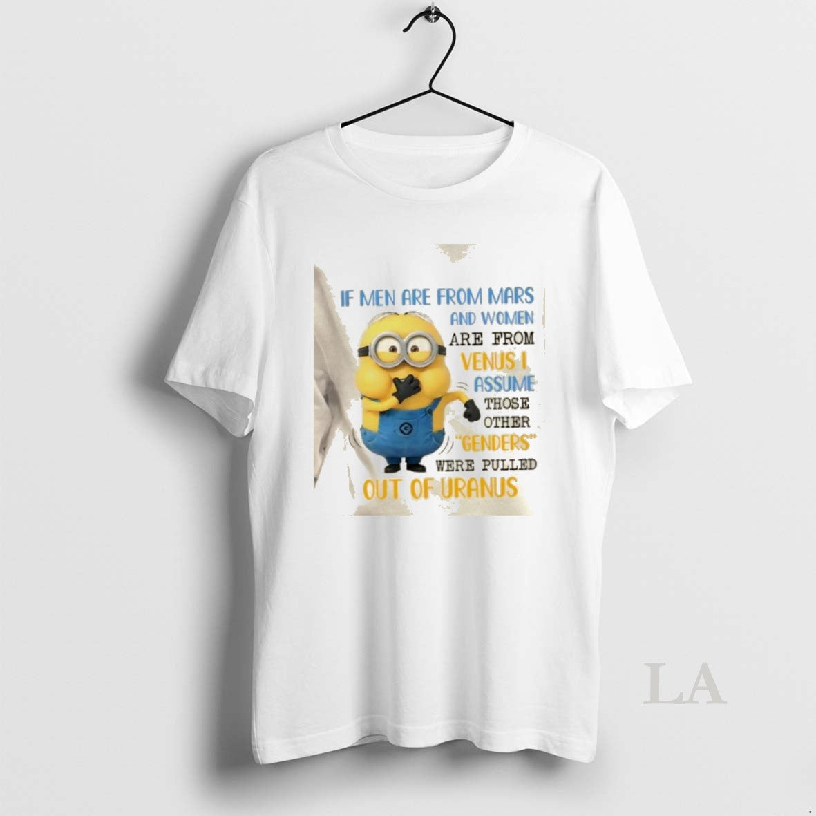Original Minions If Men Are From Mars And Women Are From Venus I Assume Those T-Shirts, Hoodie, Sweatshirt | PopFlextees.com