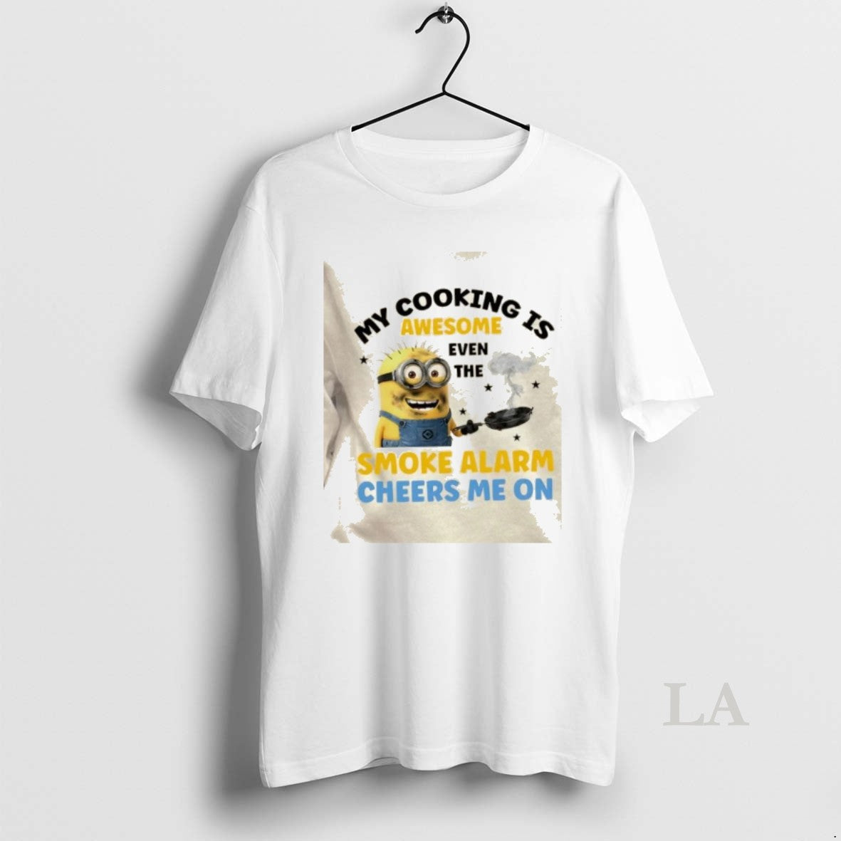 Original Minions My Cooking Is Awesome Even The Smoke Alarm Cheers Me On T-Shirts, Hoodie, Sweatshirt | PopFlextees.com