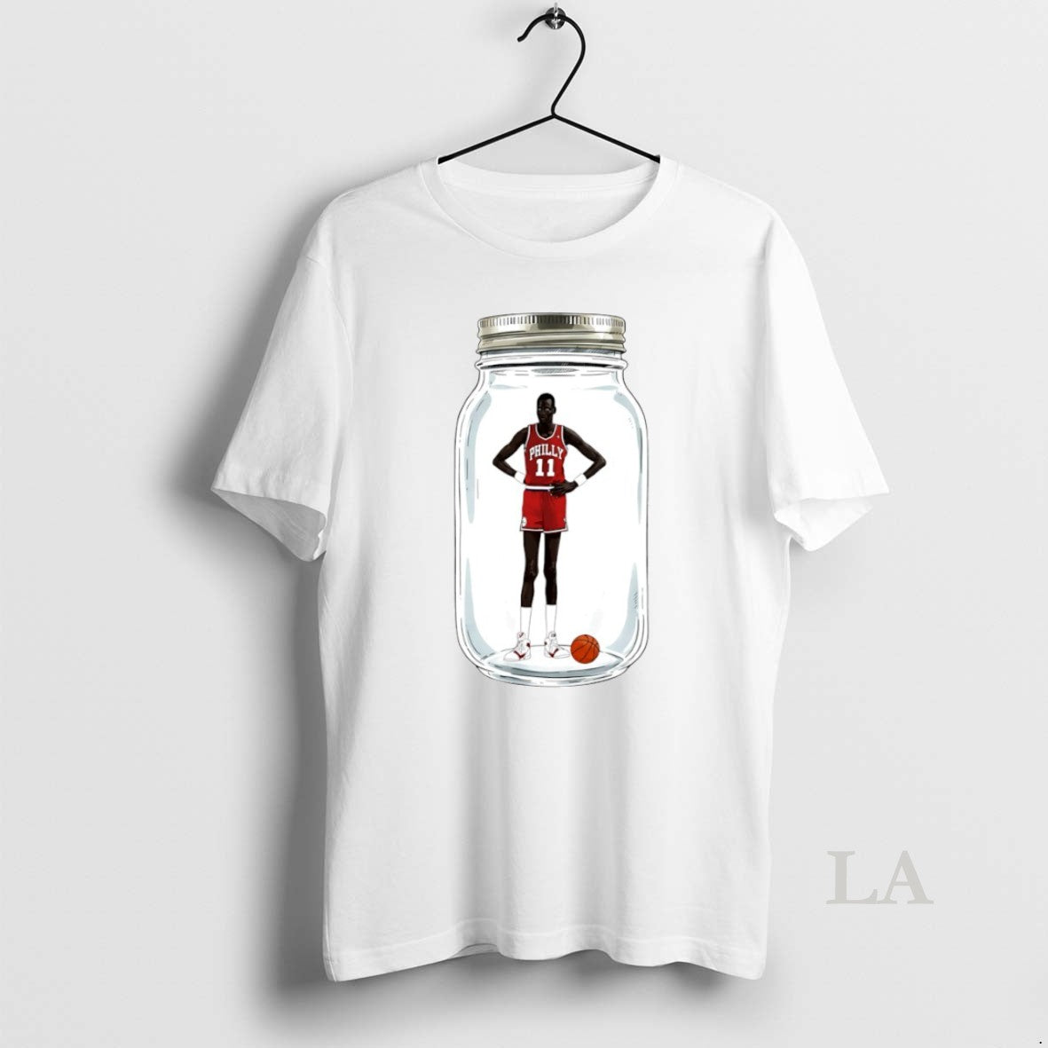 Original Minute Manute Philadelphia 76ers Basketball Manute Bol Circle T-Shirts, Hoodie, Sweatshirt | PopFlextees.com